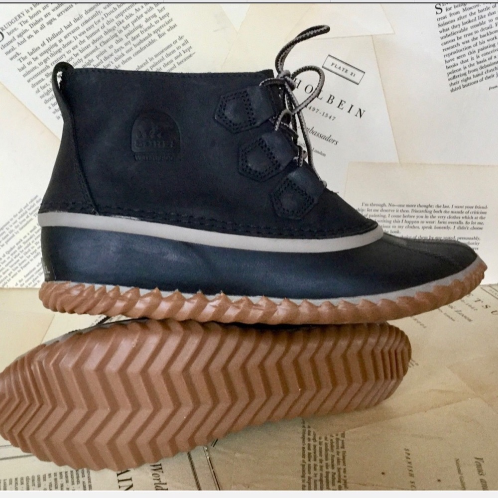 Sorel Leather Rubber Waterproof Lace Up Boot 40/9 - Picture 5 of 6
